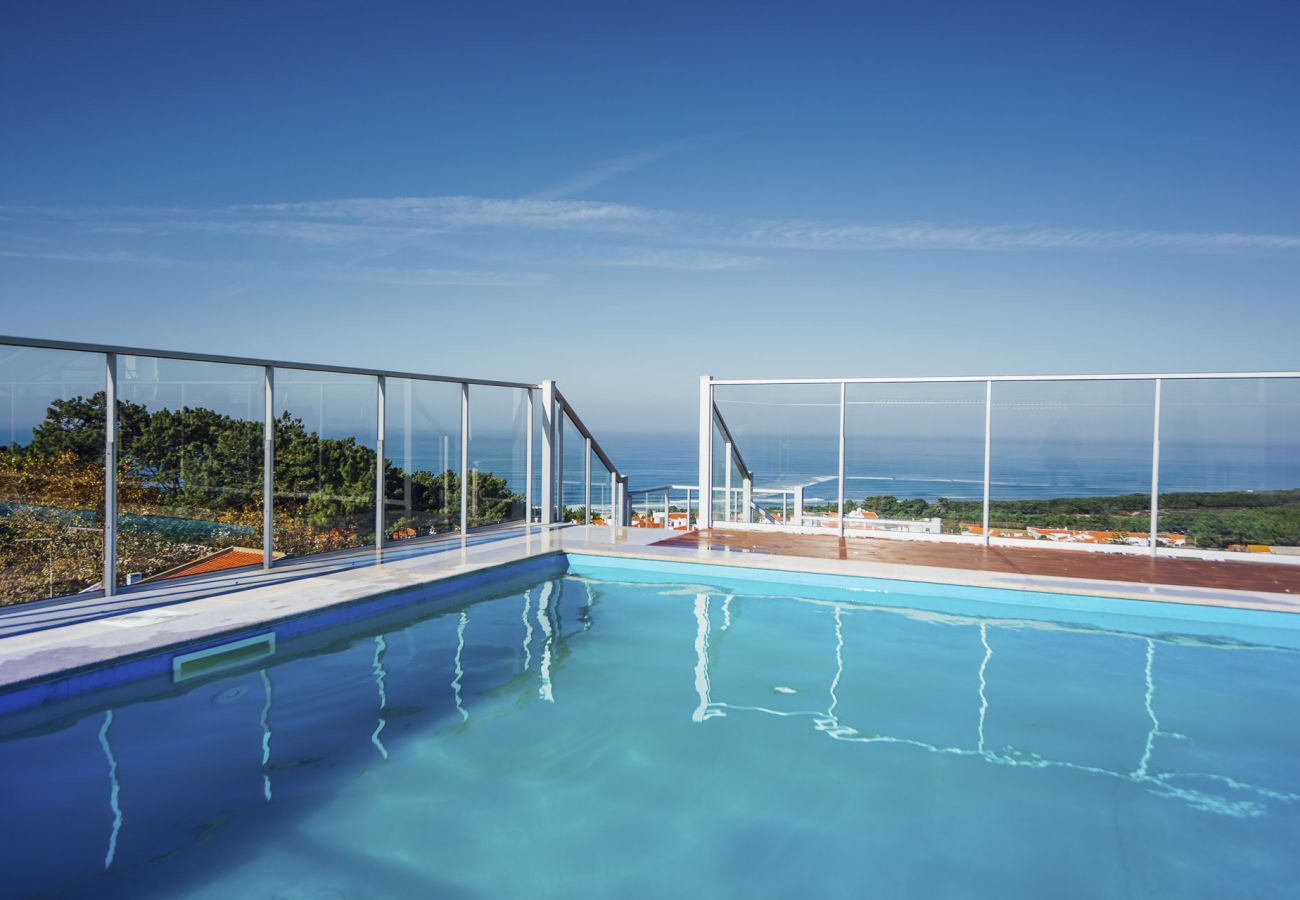 Apartamento, férias, Nazaré, praia, piscina, ondas, Portugal, SCH