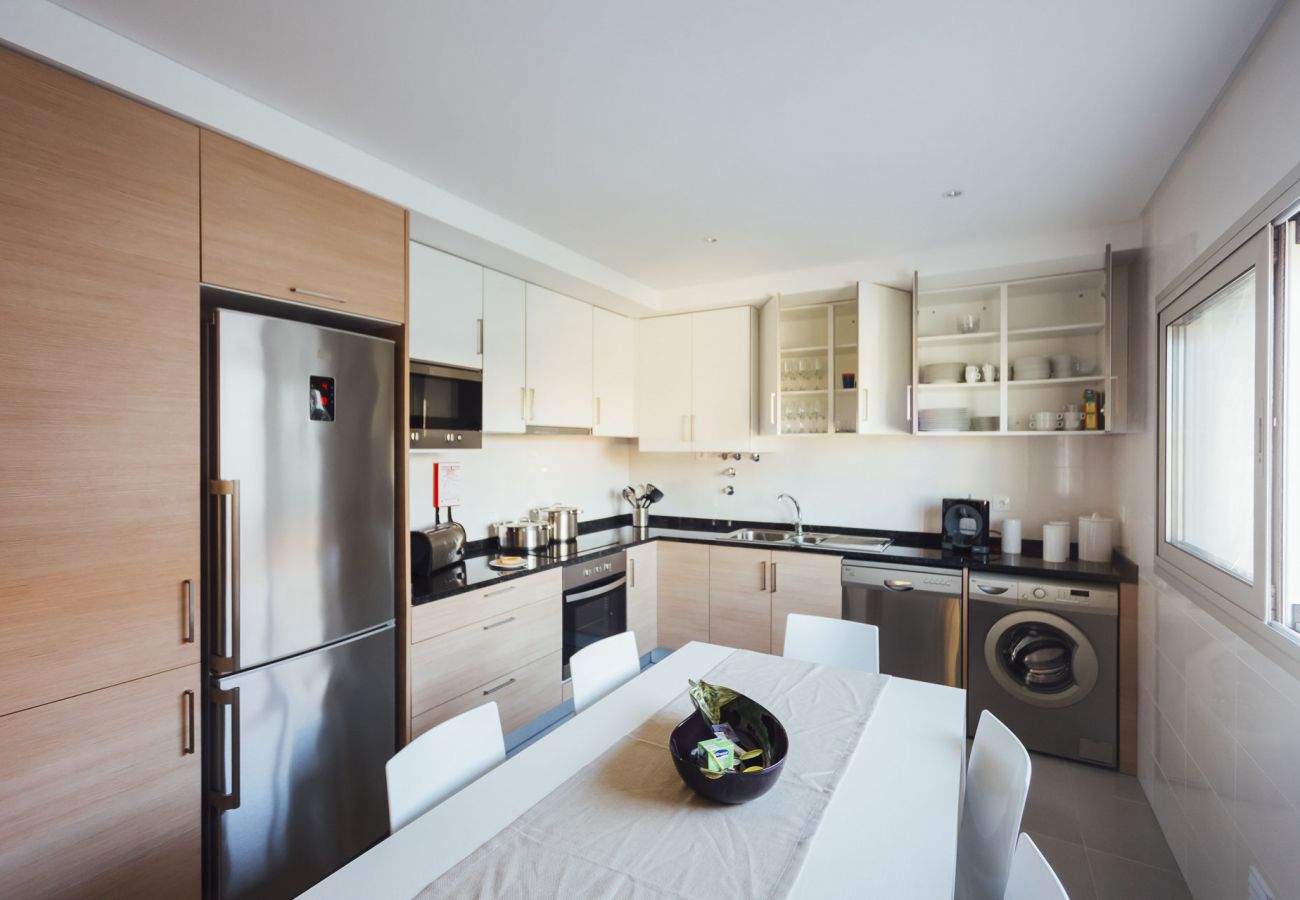 Apartamento, férias, Nazaré, praia, piscina, ondas, Portugal, SCH