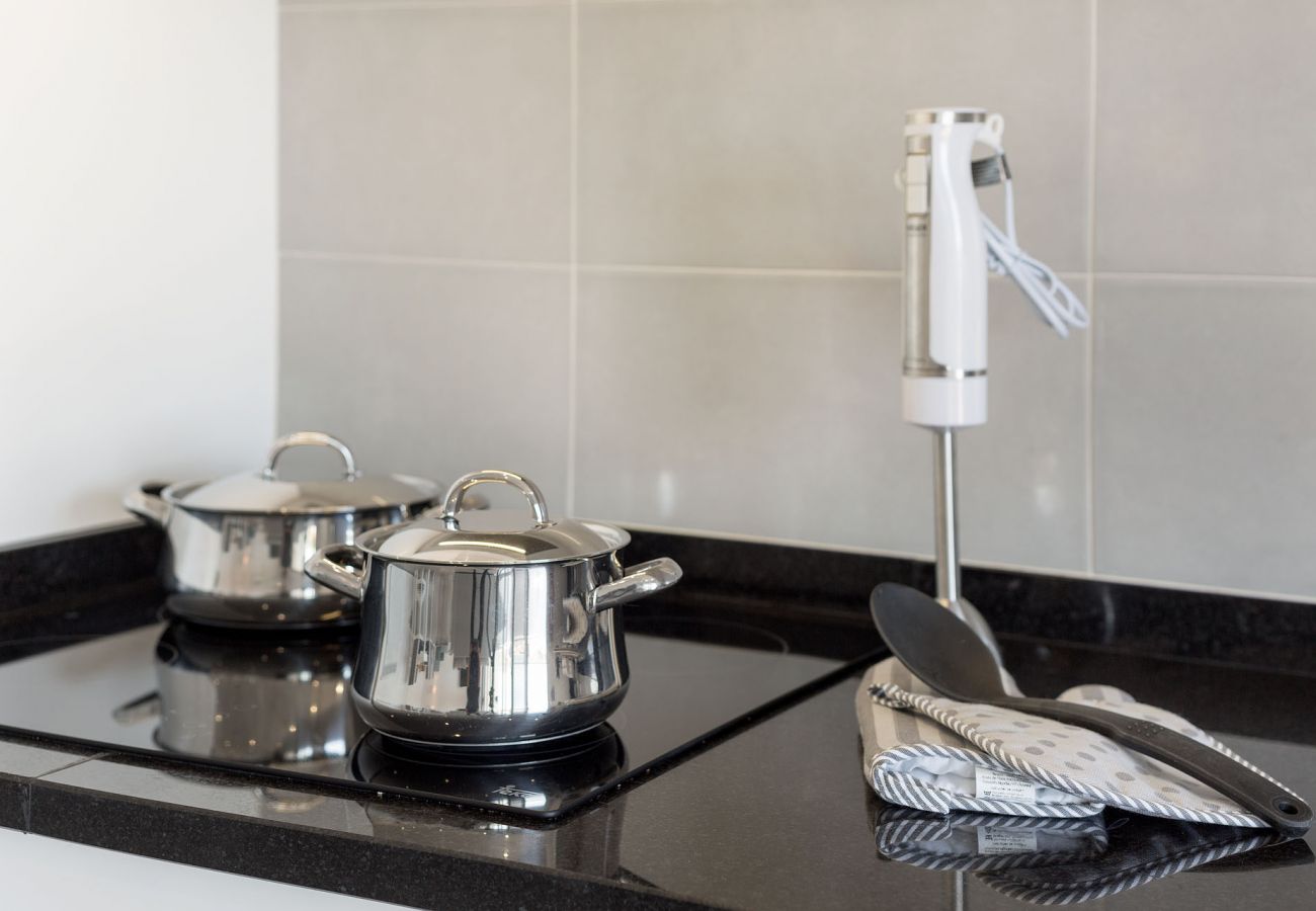 Apartamento, férias, Nazaré, praia, piscina, ondas, Portugal, SCH