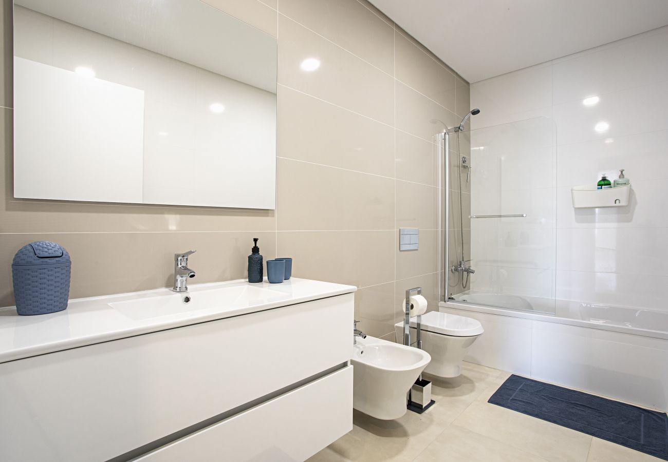 Apartamento, férias, praia, família, piscina, Portugal, SCH
