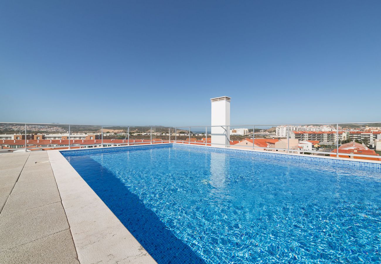 Apartamento, férias, praia, família, piscina, Portugal, SCH