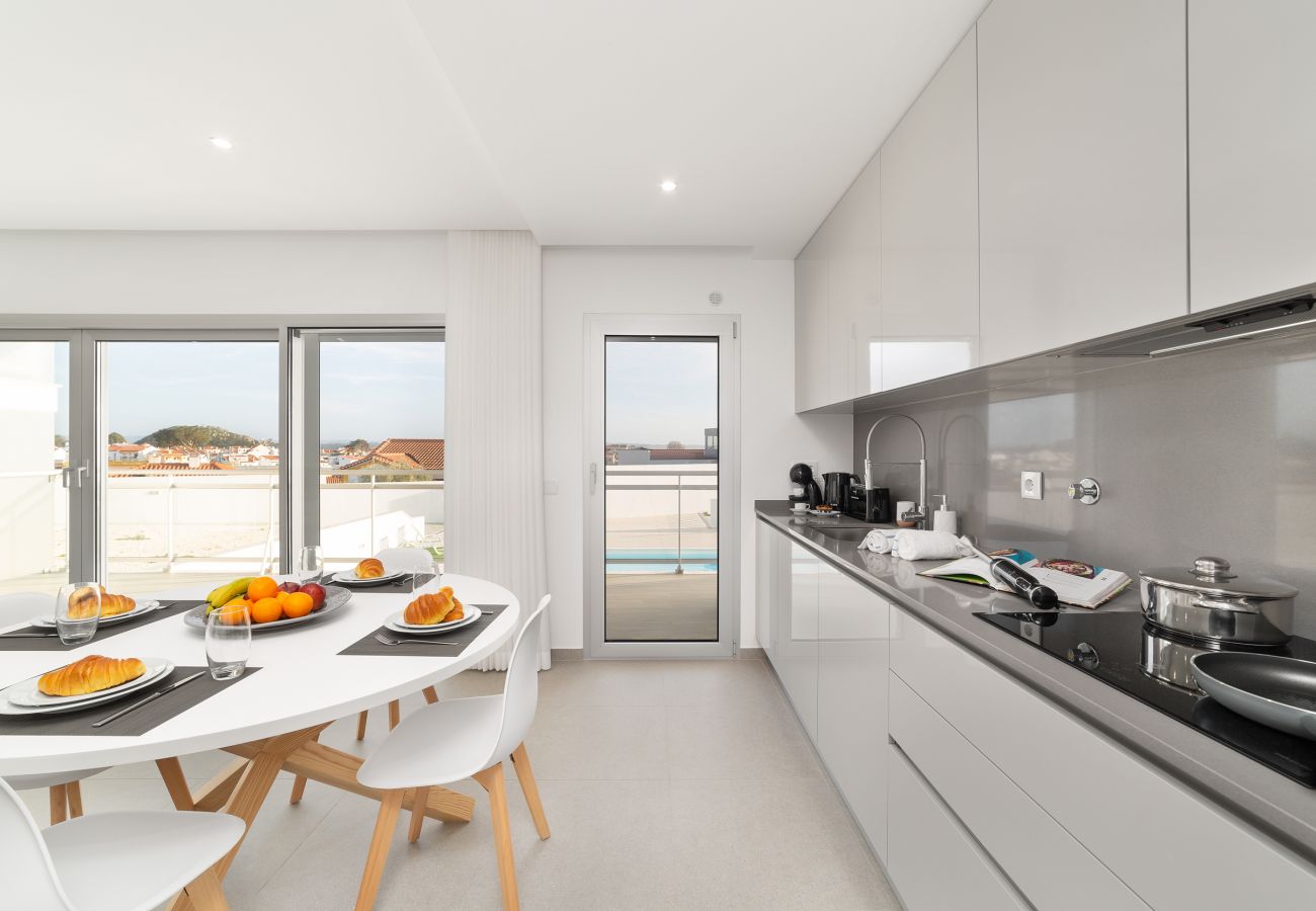 Nazaré, Férias, praia, apartamento, piscina, SCH, Portugal