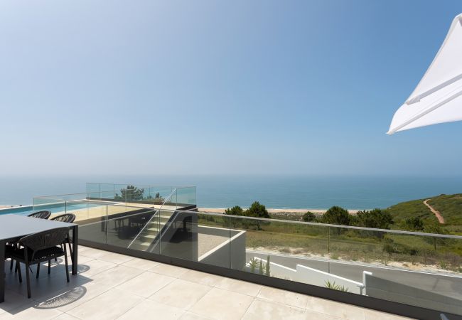 Villa, 3 quartos, vista para o oceano, piscina, praias, Portugal