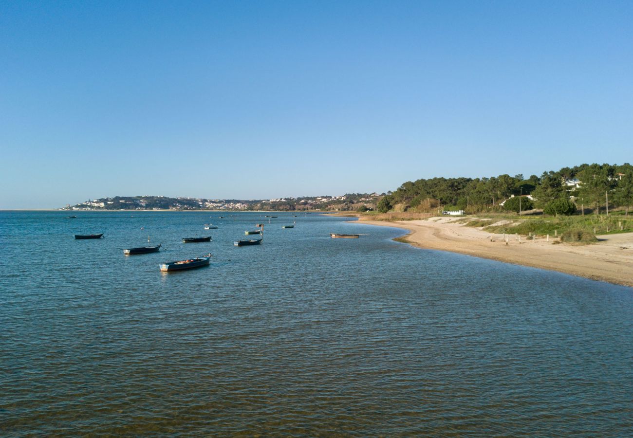Lagoa de Óbidos, Foz do Arelho, Portugal