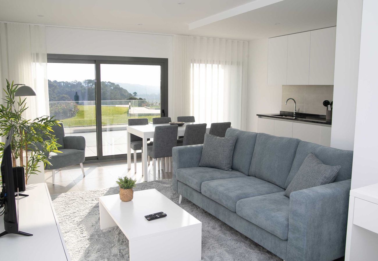 Apartamento, vista mar, férias, praia, Nazaré, Portugal, BY SCH