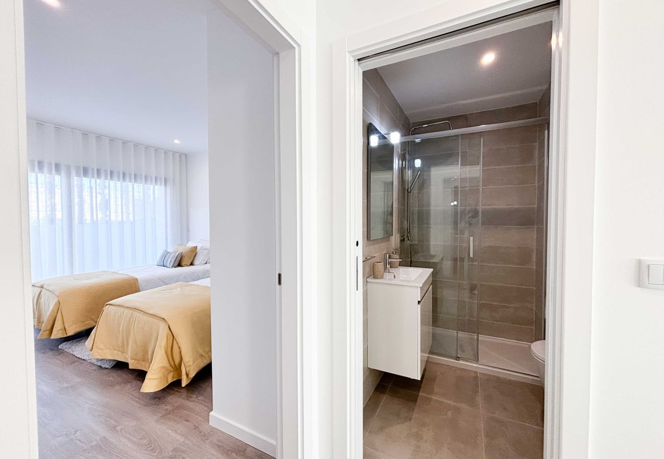 Apartamento, vista mar, férias, praia, Nazaré, Portugal, BY SCH