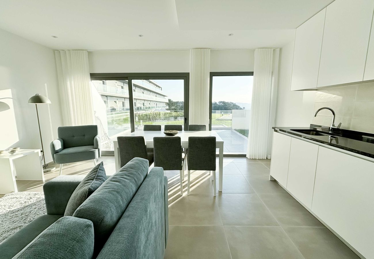 Apartamento, vista mar, férias, praia, Nazaré, Portugal, BY SCH