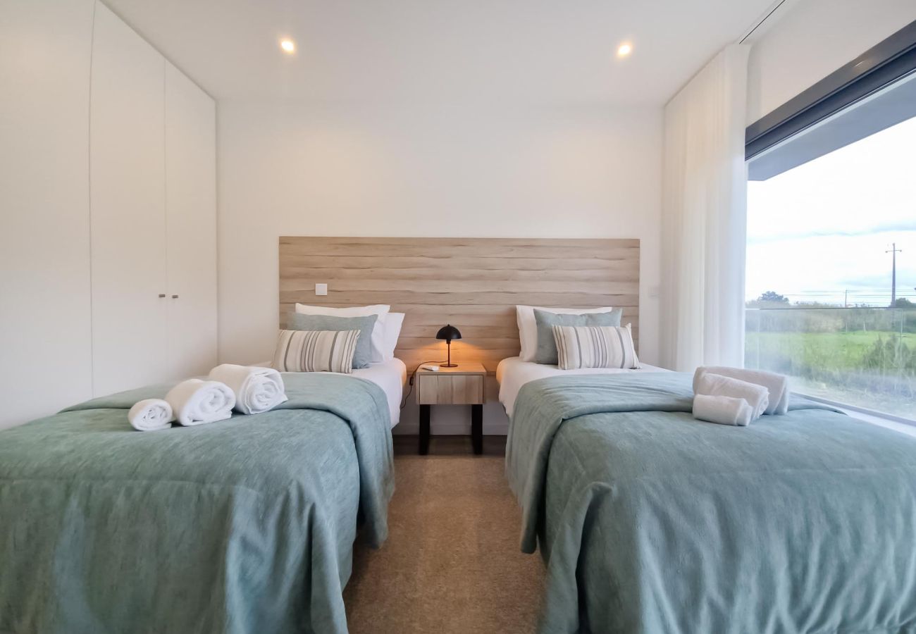 Apartamento, vista mar, férias, praia, Nazaré, Portugal, BY SCH