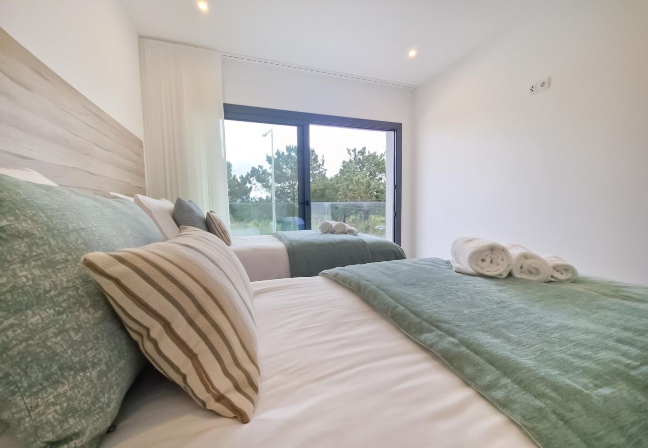 Apartamento, vista mar, férias, praia, Nazaré, Portugal, BY SCH