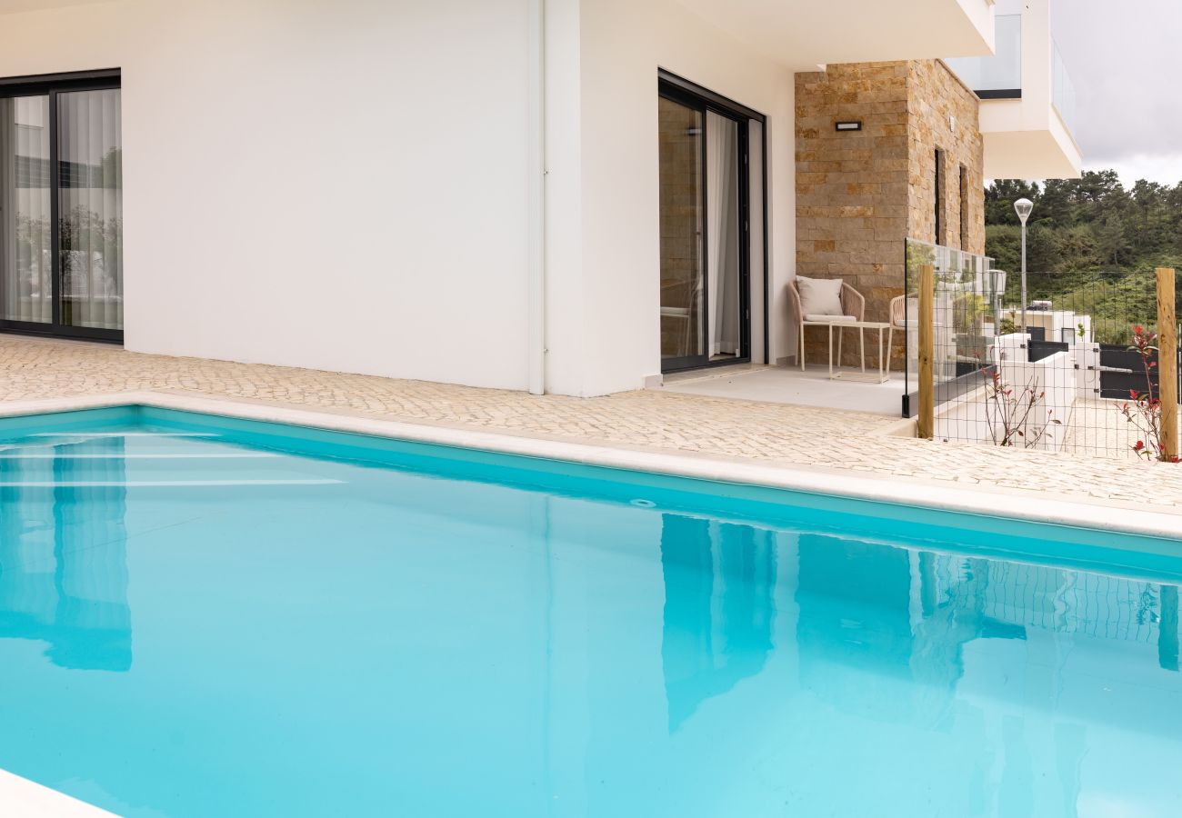 Foz do Arelho, T3, piscina privada, praia, lagoa, férias, conforto