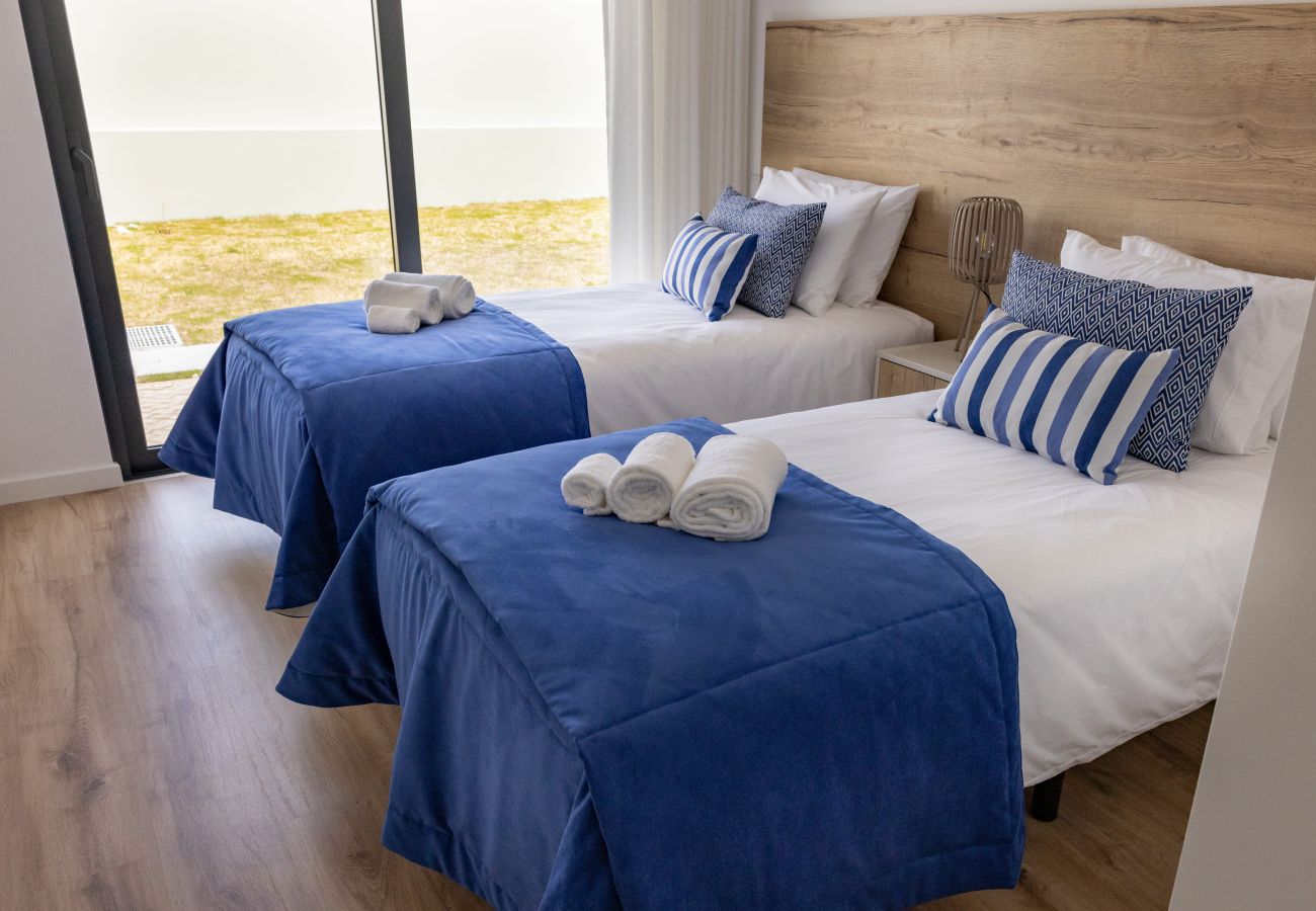 Foz do Arelho, T3, piscina privada, praia, lagoa, férias, conforto