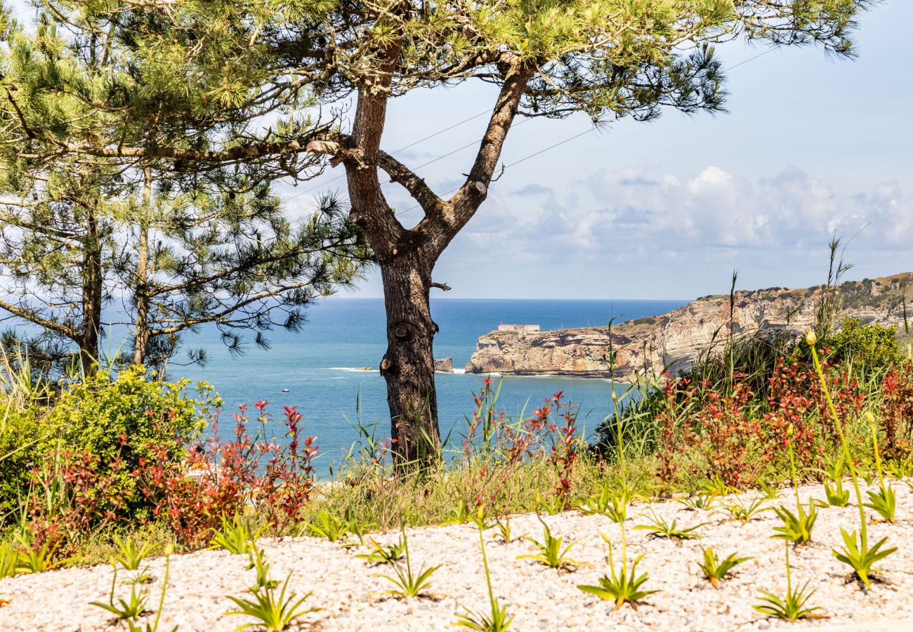 Apartamento Nazaré, vista mar, piscina, Pederneira, alojamento T2