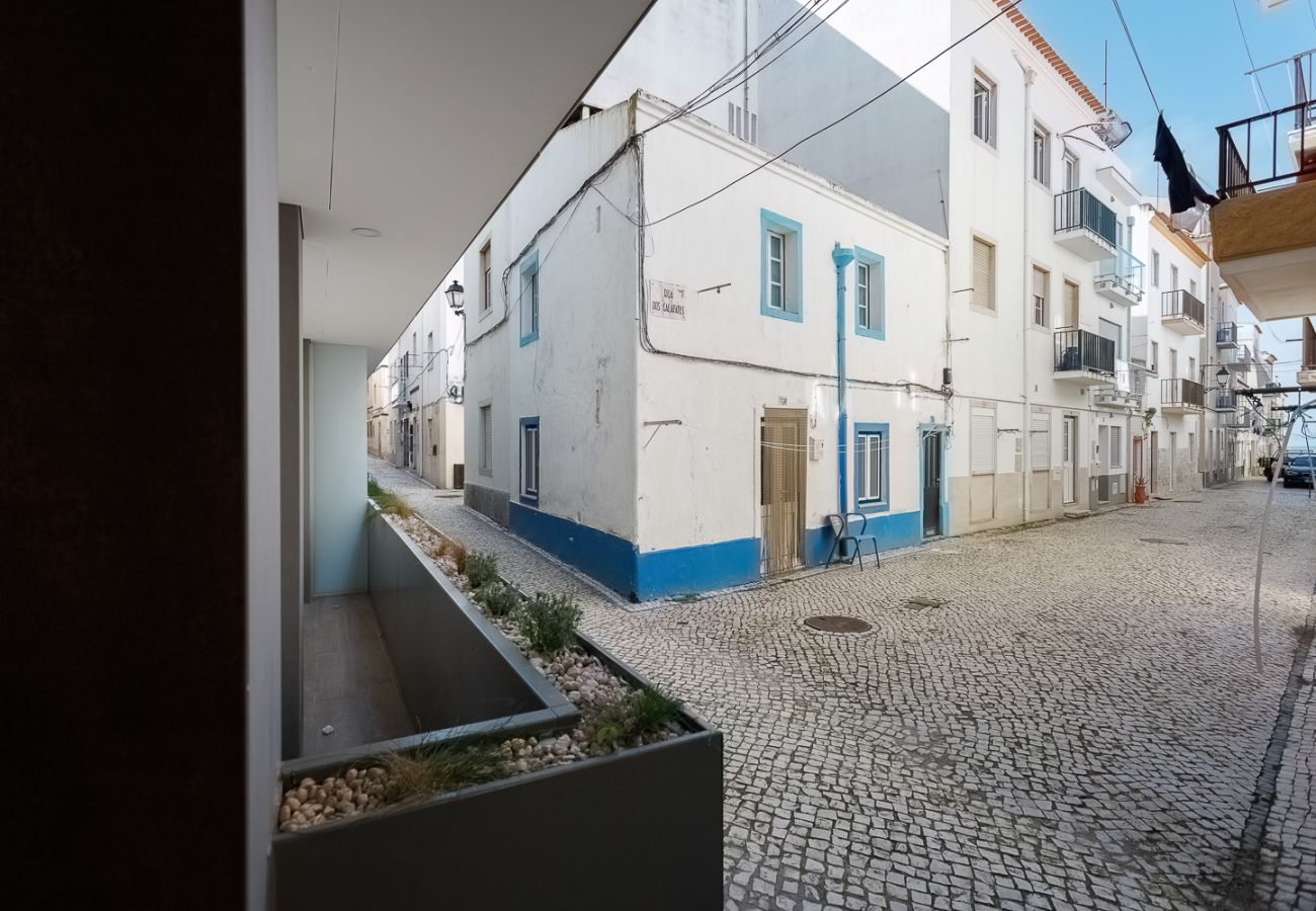 Nazaré, centro histórico, perto da praia, Portugal, Costa de Prata