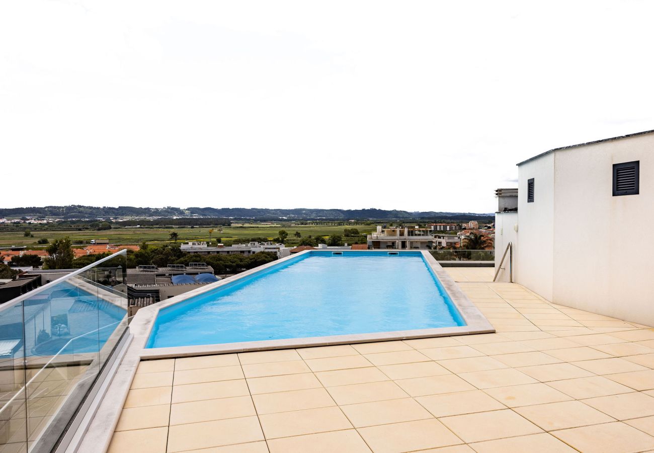 Apartamento, Férias, Piscina Partilhada, São Martinho do Porto, Baía