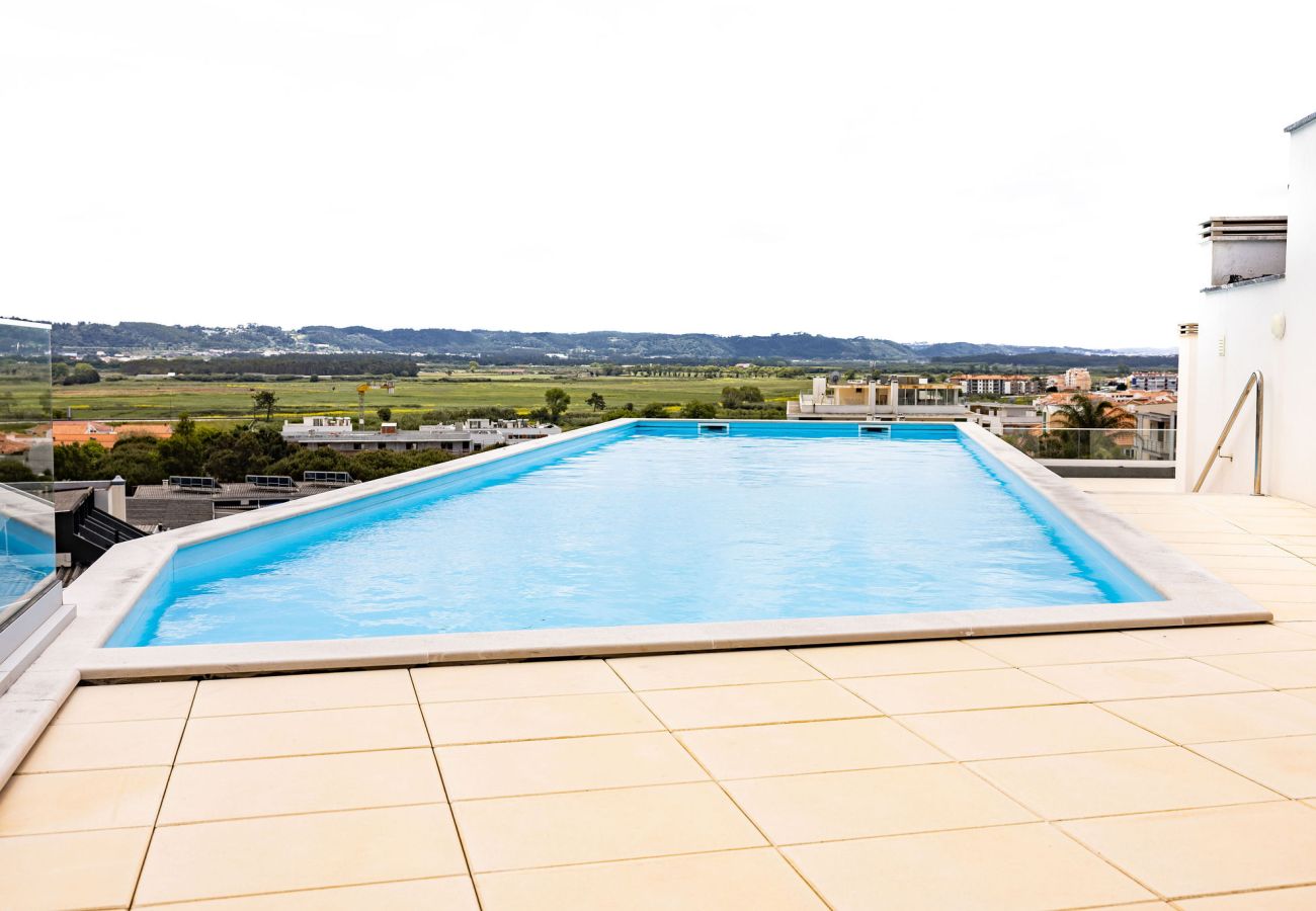 Apartamento, Férias, Piscina Partilhada, São Martinho do Porto, Baía