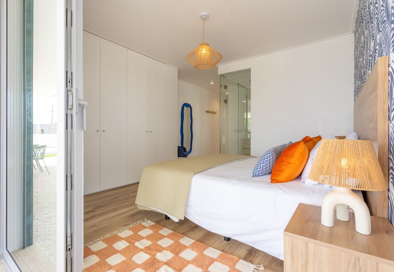 São Martinho do Porto, apartamento, piscina privada, praia, férias
