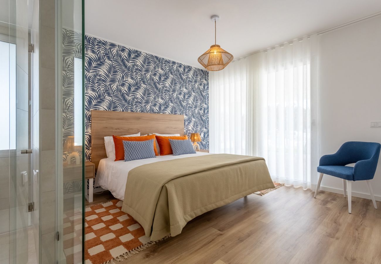 São Martinho do Porto, apartamento, piscina privada, praia, férias