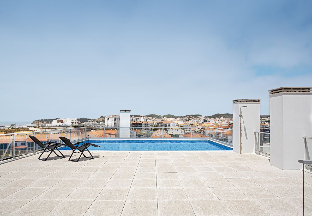 Ferienwohnung zu vermieten Ferienstrand Schwimmbad Familie ausgestattete Küche Doppelbett Portugal SCH Häuser
