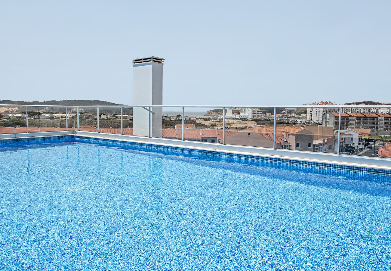 Ferienwohnung zu vermieten Ferienstrand Schwimmbad Familie ausgestattete Küche Doppelbett Portugal SCH Häuser