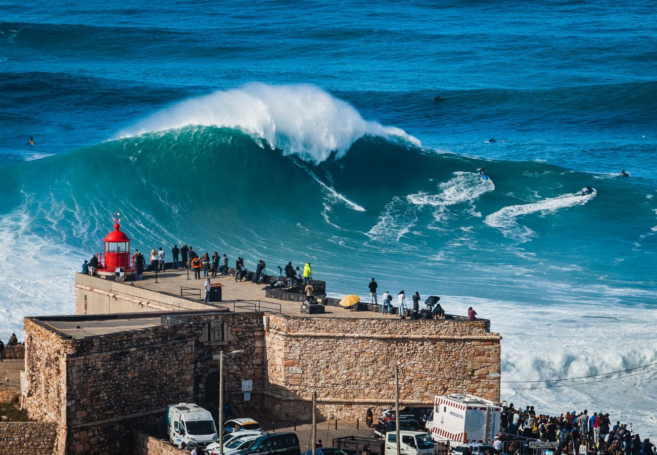 Nazaré, Urlaub, Strand, Wohnung, Schwimmbad, Familie, Portugal, SCH