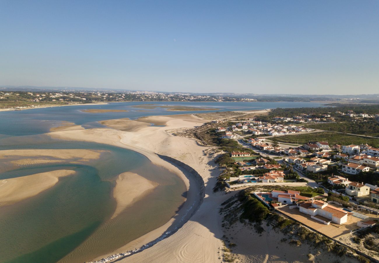 Foz do Arelho, Strand, Westen, Portugal