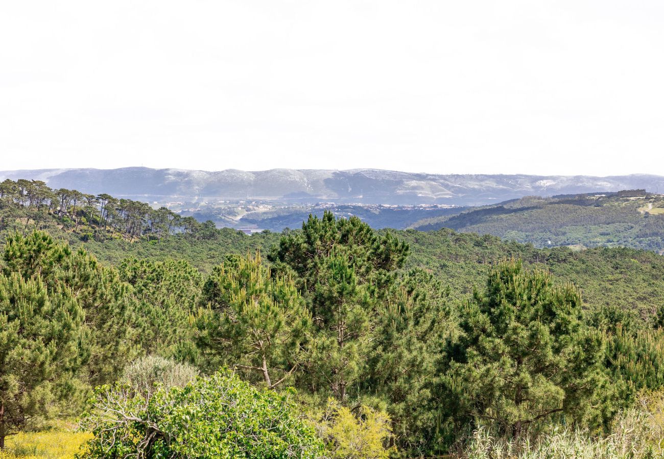 Ferienwohnung Nazaré mit Meerblick und Pool