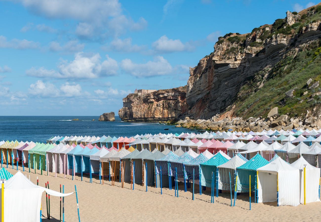 Nazaré, costumbres, tradición, vacaciones, playa, Portugal