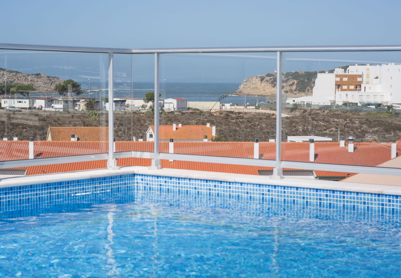 Piso, vacaciones, playa, familia, piscina, Portugal, SCH