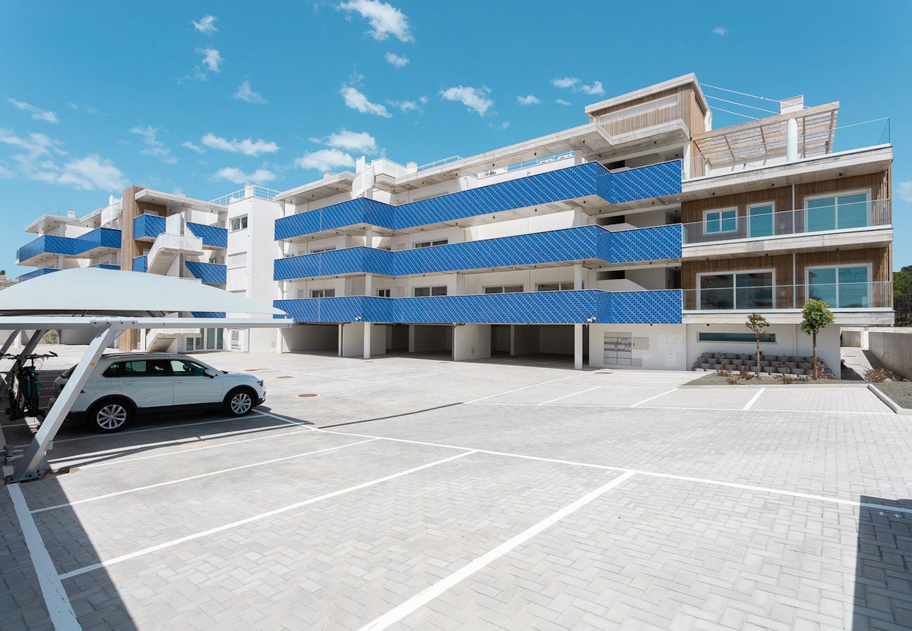 Apartamento, Nazaré, vacaciones, familia, piscina, condominio