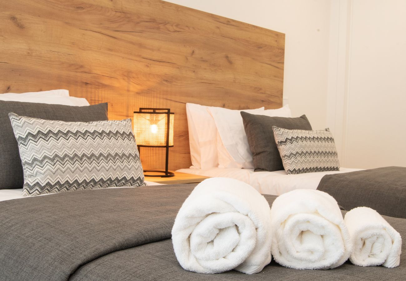 Apartamento acogedor, Nazaré, céntrico, cerca de la playa, vistas.