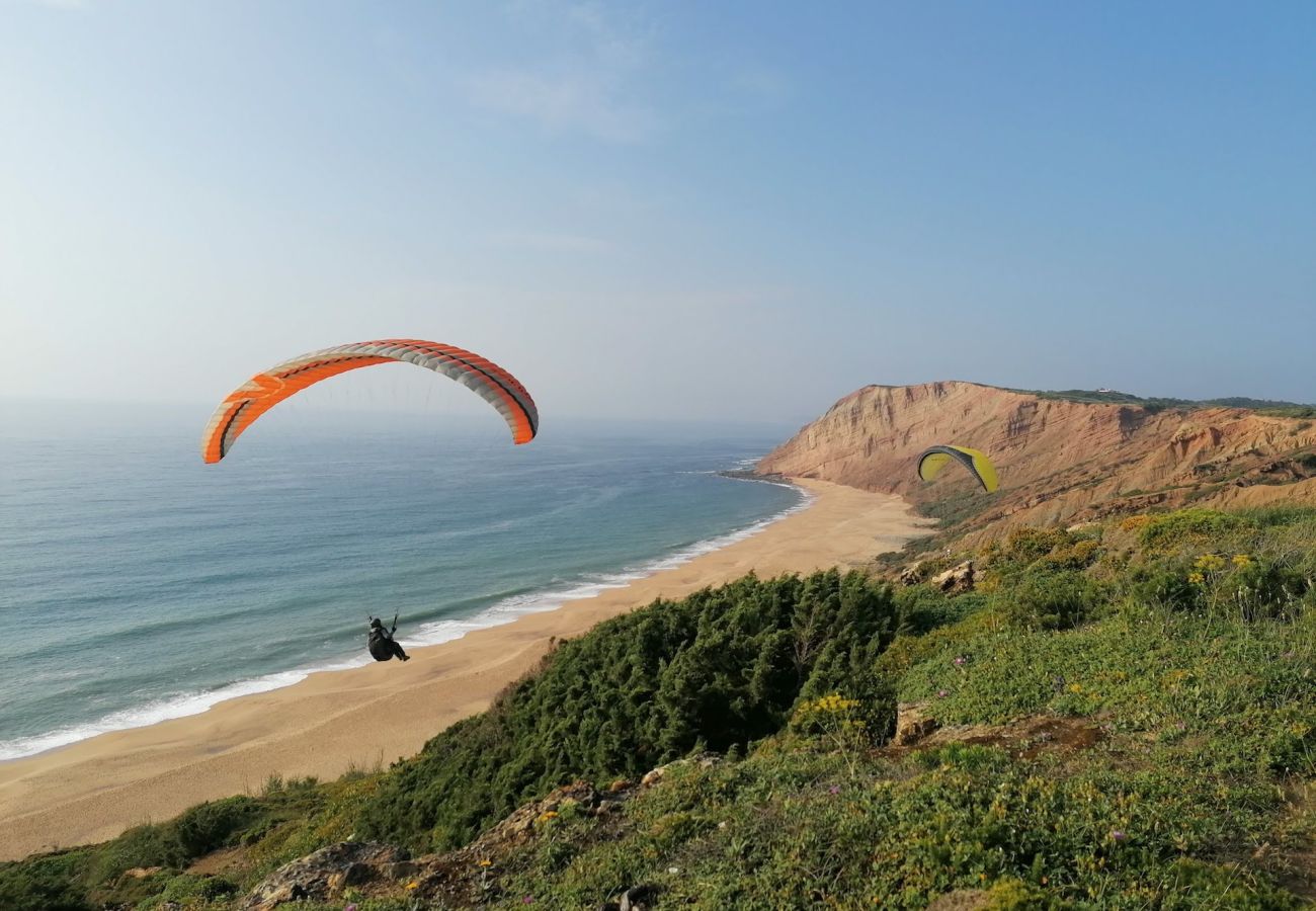 Apartamento T2, piscina,ubicación céntrica,cerca Praia da Norte,Nazaré