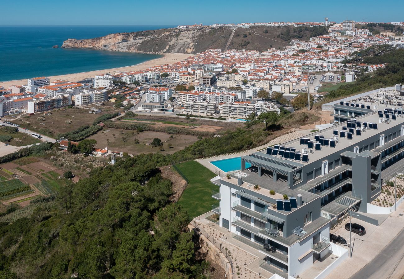 Piso, vista al mar, vacaciones, playa, Nazaré, Portugal, BY SCH