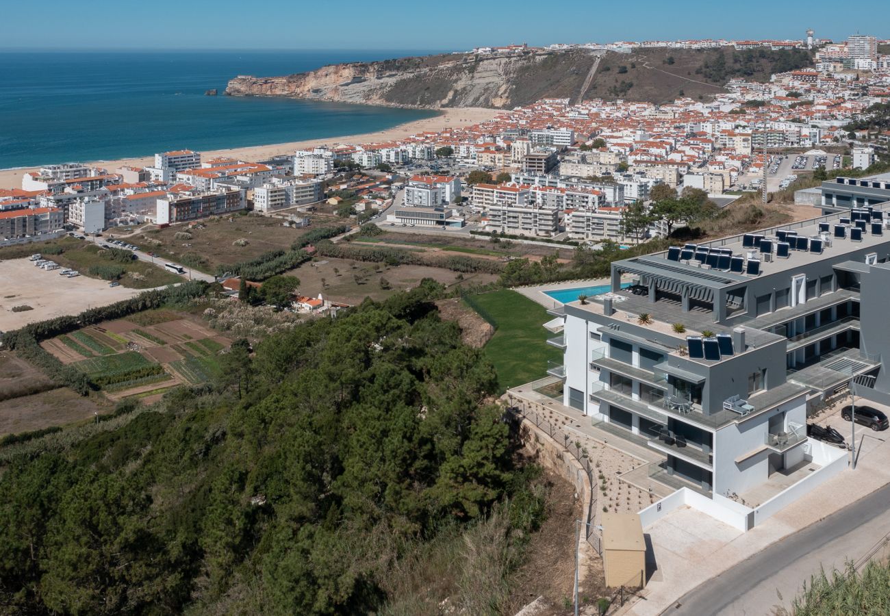 Piso, vista al mar, vacaciones, playa, Nazaré, Portugal, BY SCH