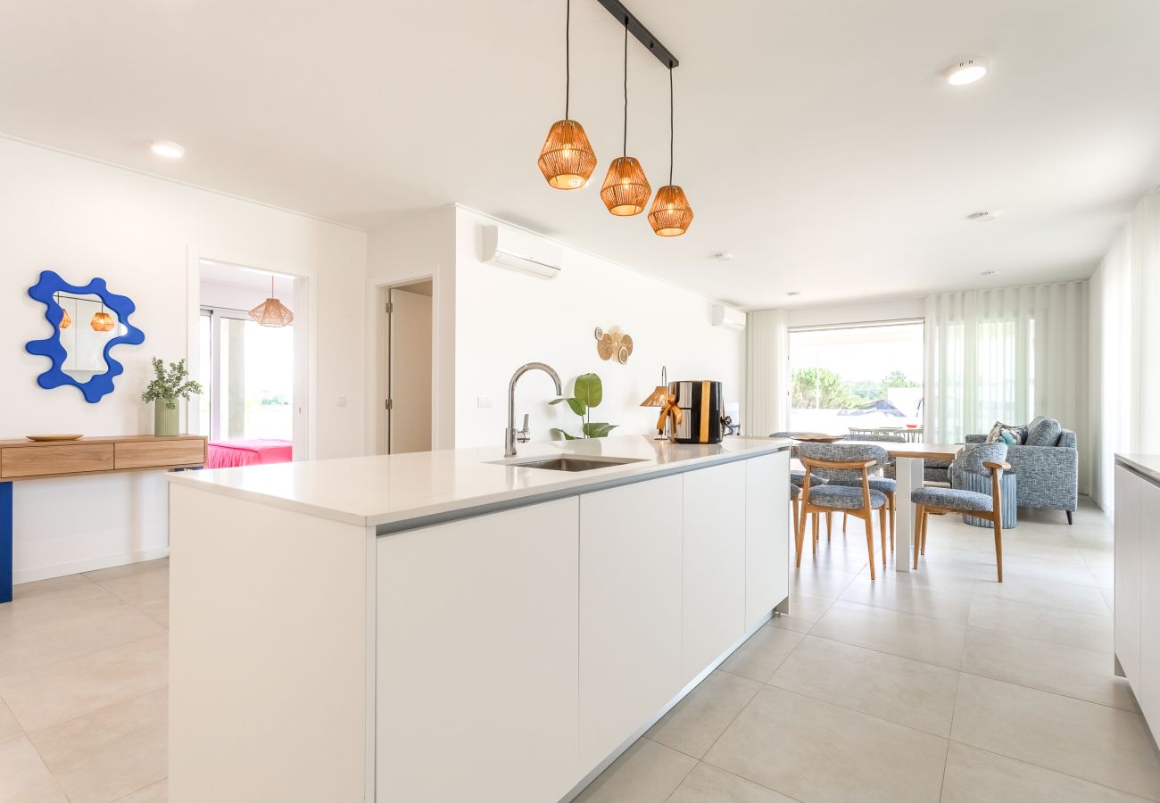 São Martinho do Porto, apartamento, piscina privada, playa, vacaciones