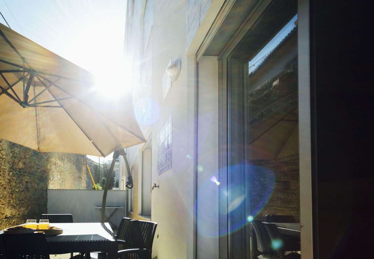 Appartement, vacances, Nazaré, plage, piscine, vagues, Portugal, SCH