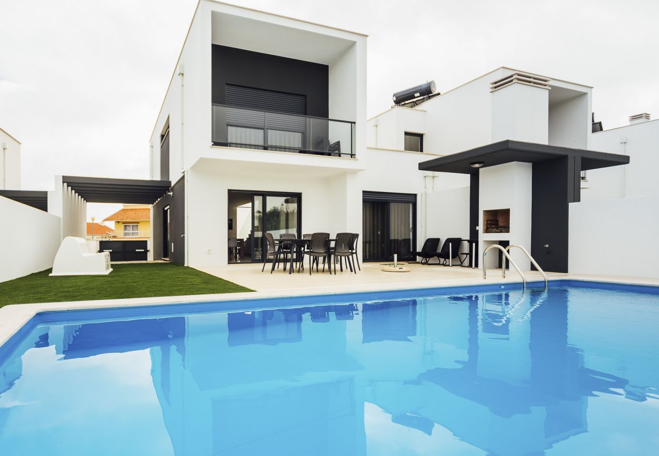 Maison de vacances, piscine privée, famille, plage, Portugal, SCH