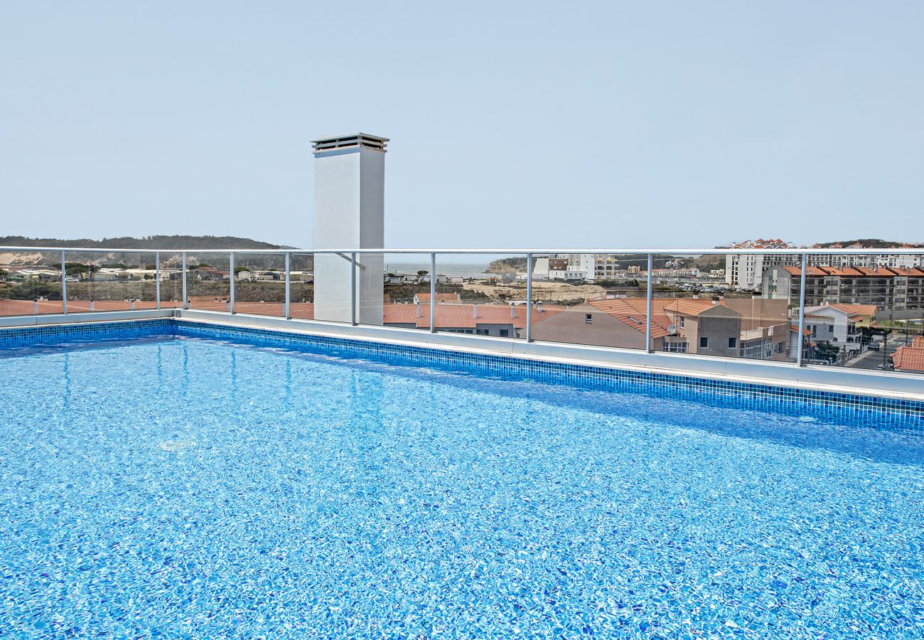 Appartement à louer vacances plage piscine famille cuisine équipée wc avec baignoire lit double Portugal SCH