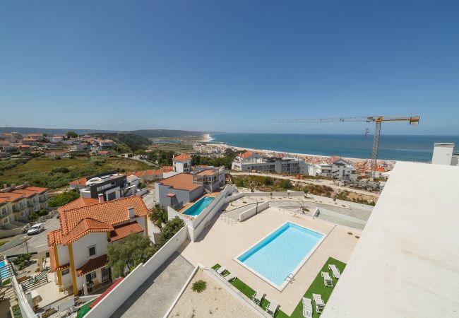 Nazaré, Vacances, plage, appartement, piscine, Famille, Portugal, SCH