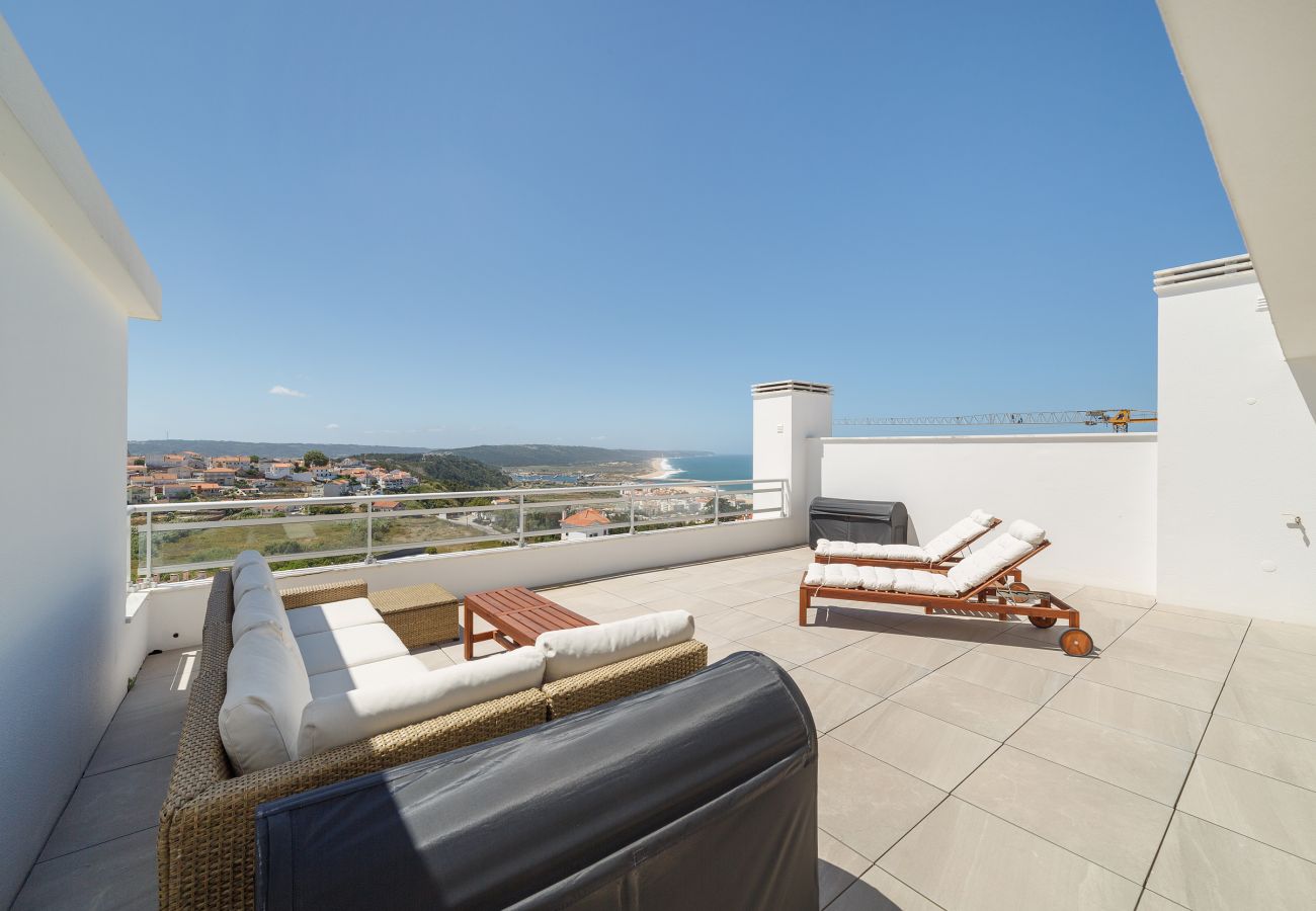 Nazaré, Vacances, plage, appartement, piscine, Famille, Portugal, SCH