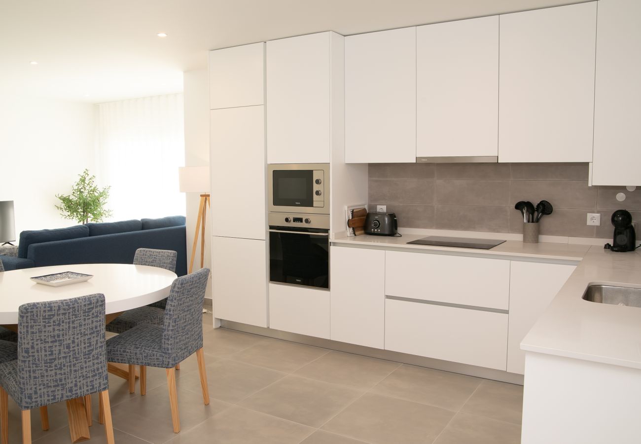 Appartement, vue mer, vacances, plage, Nazaré, Portugal, BY SCH