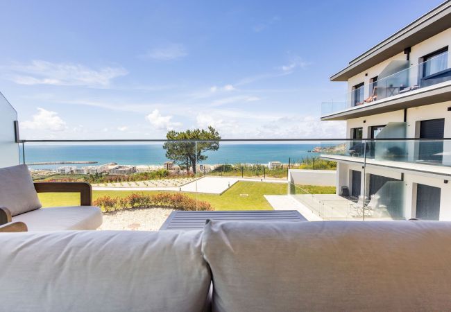 Appartement T2 à Nazaré avec piscine et vue sur la mer