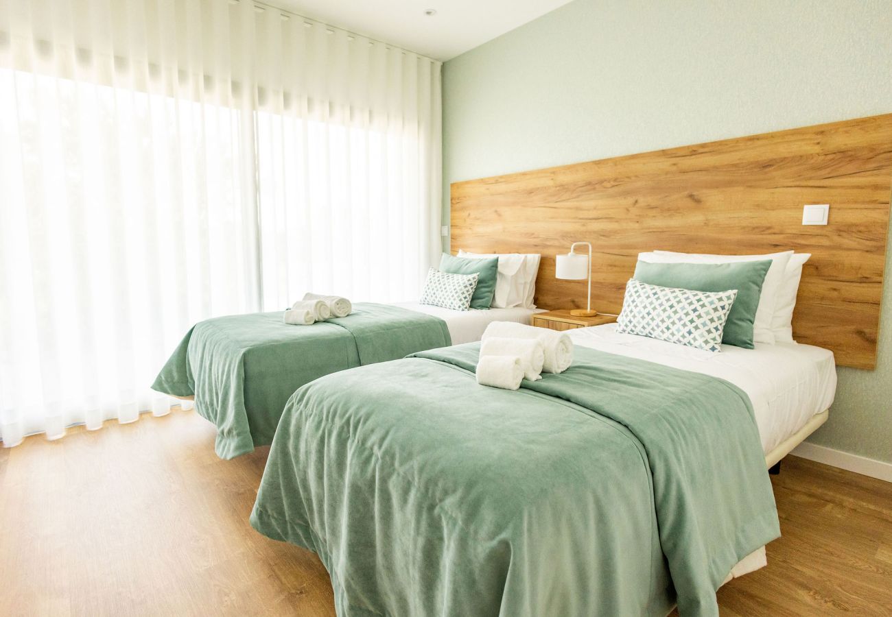 Appartement T2 à Nazaré avec piscine et vue sur la mer