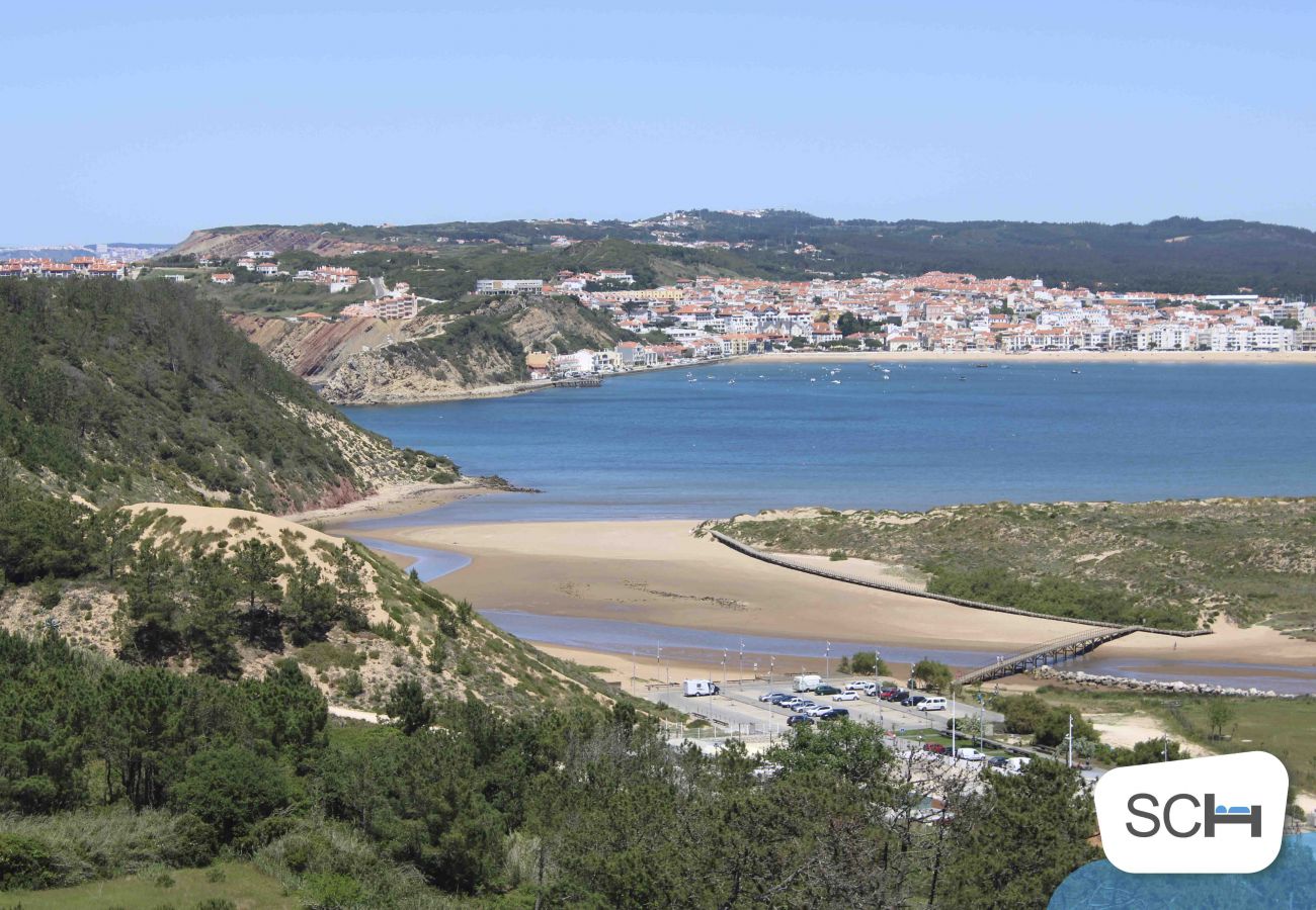 Appartamento a Salir do Porto - Appartamento con piscina e vista sulla baia di Sao Martinho do Porto